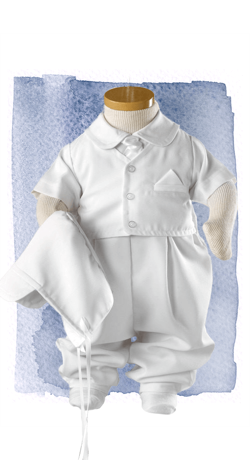 Suited-Up-GBG501S Suited Up baby boy LDS blessing outfit - White Elegance christening