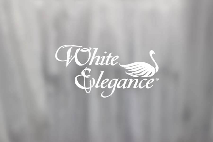 White Elegance swan logo