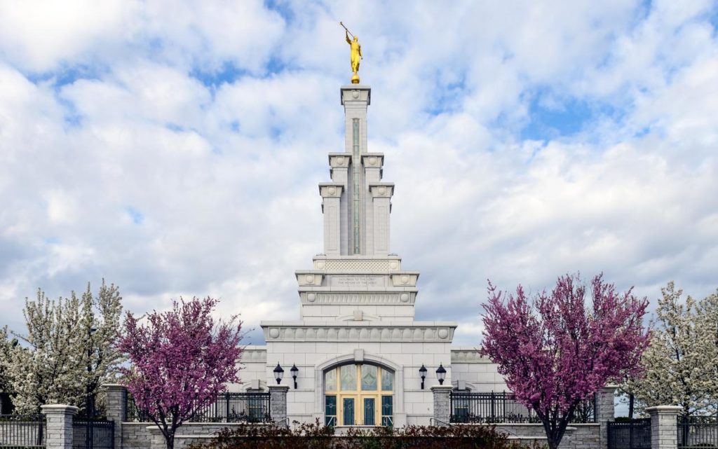 Columbia River Washington LDS Temple