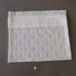 Holland lace LDS temple envelope with Velcro closure