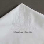Personalized LDS men's handkerchief
