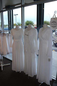 White Full Length Womens LDS Temple Dresses at Mormon Clothing Store in Murray Utah