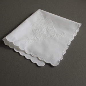 Women's Embroidered Temple Hankie