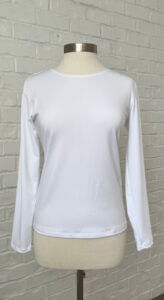 Long Sleeve White T