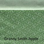 Granny Smith Apple pattern - Pioneer dress skirt apron bonnet clothing for LDS trek