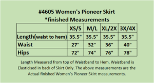 Pioneer Skirt