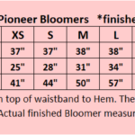 Pioneer Bloomers