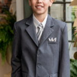 Boys Pinstripe Suit