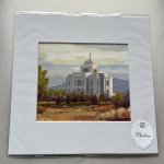LDS Temple Meridian Idaho Temple Art