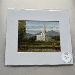 LDS Payson Utah Temple Art