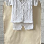 26-inch white preservation bag with full-length zipper and transparent viewing window