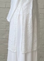 lace vest white lds temple
