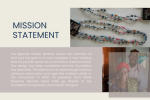 Mission Statement – Supporting the Mpendo Packer Medical Center through White Elegance Mpendo Bead sales.