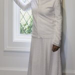 Fortaleza LDS temple. White lace with 2 pockets. Easy care.